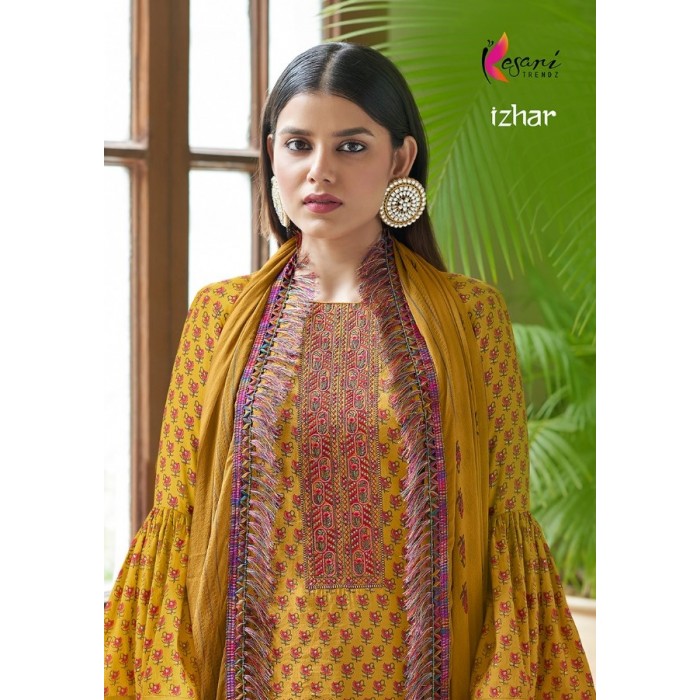 Kesari Trendz Izhar Modal Silk Dress Materials